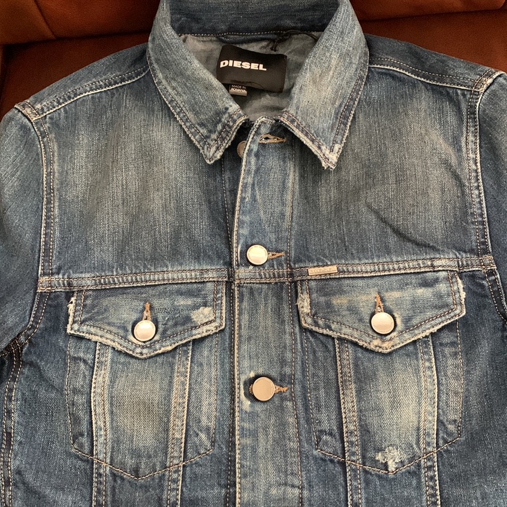 Diesel D-ASHTON-T JACKET DENIM - Picture 10 of 15